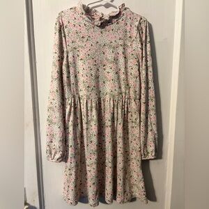 Freestyle Pink and Green Floral Kids Dress